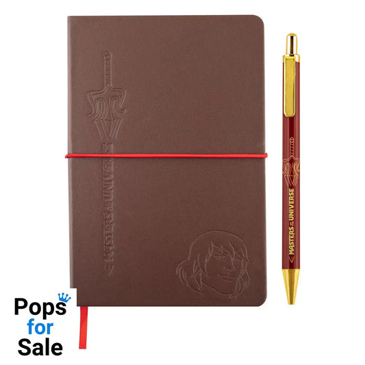 Masters of the Universe - Revelation: Notebook Set (notebook + pen) He-Man with Sword