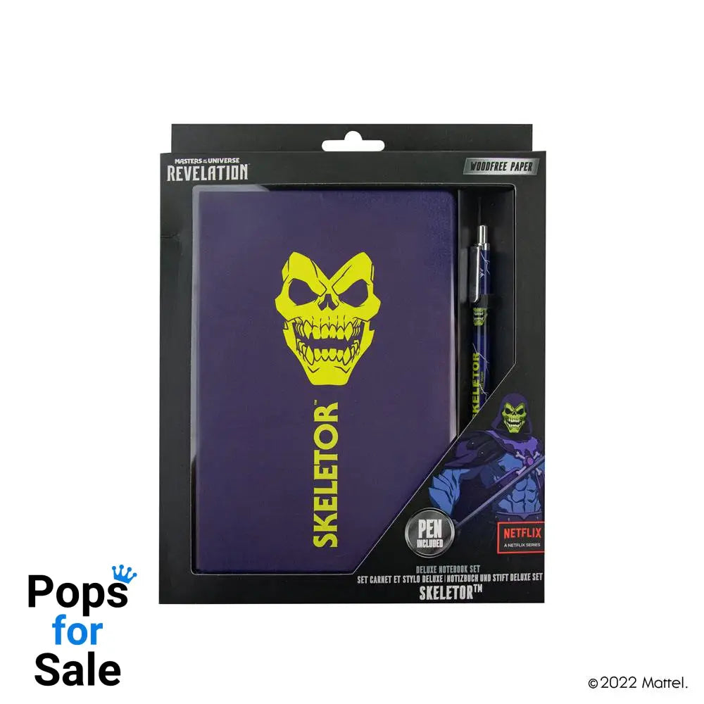 Masters of the Universe - Revelation: Notebook Set (notebook + pen) Skeletor