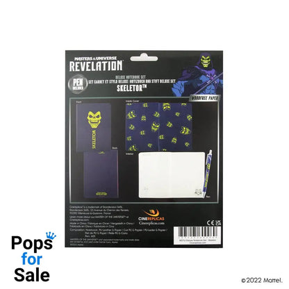 Masters of the Universe - Revelation: Notebook Set (notebook + pen) Skeletor