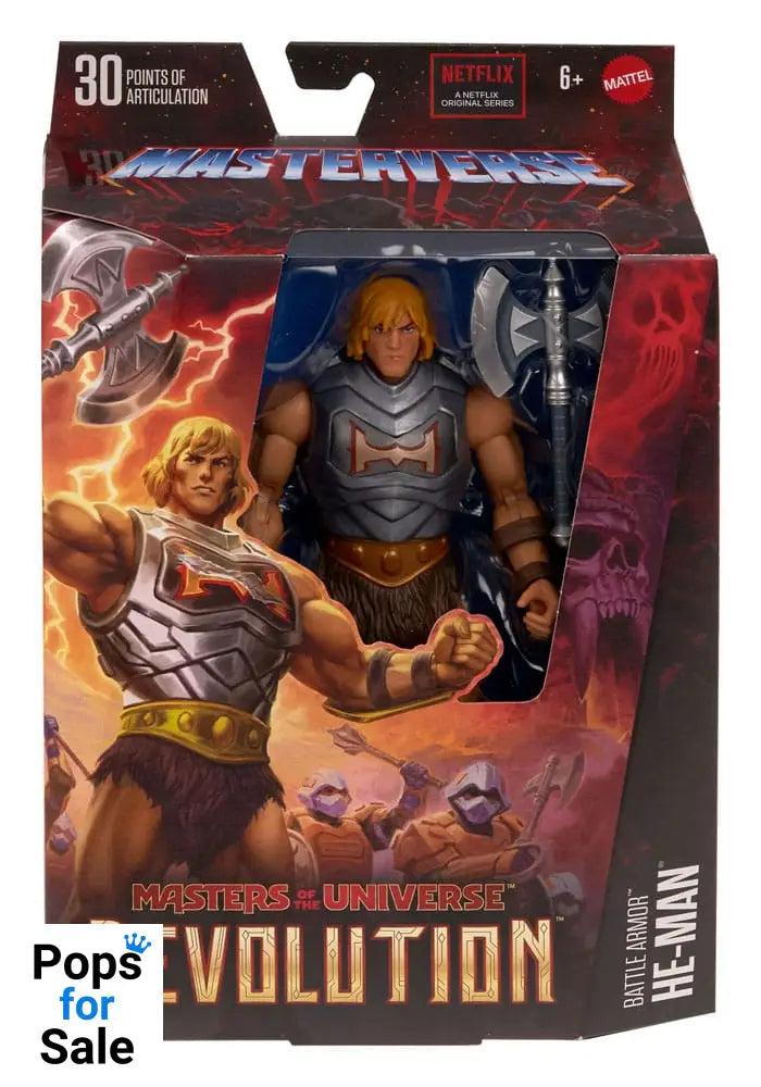 Masters of the Universe: Revolution Masterverse Action Figure Battle Armor He-Man 18 cm