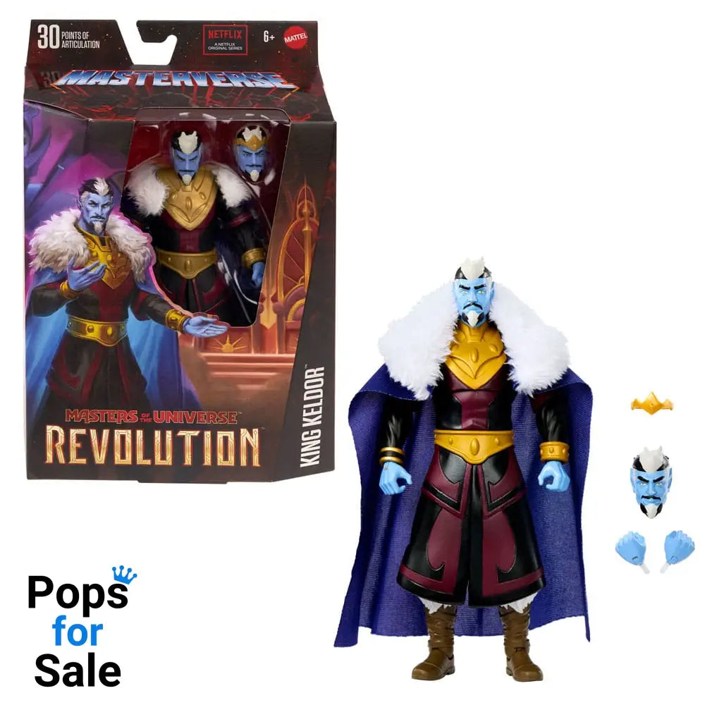 Masters of the Universe: Revolution Masterverse Action Figure King Keldor 18 cm