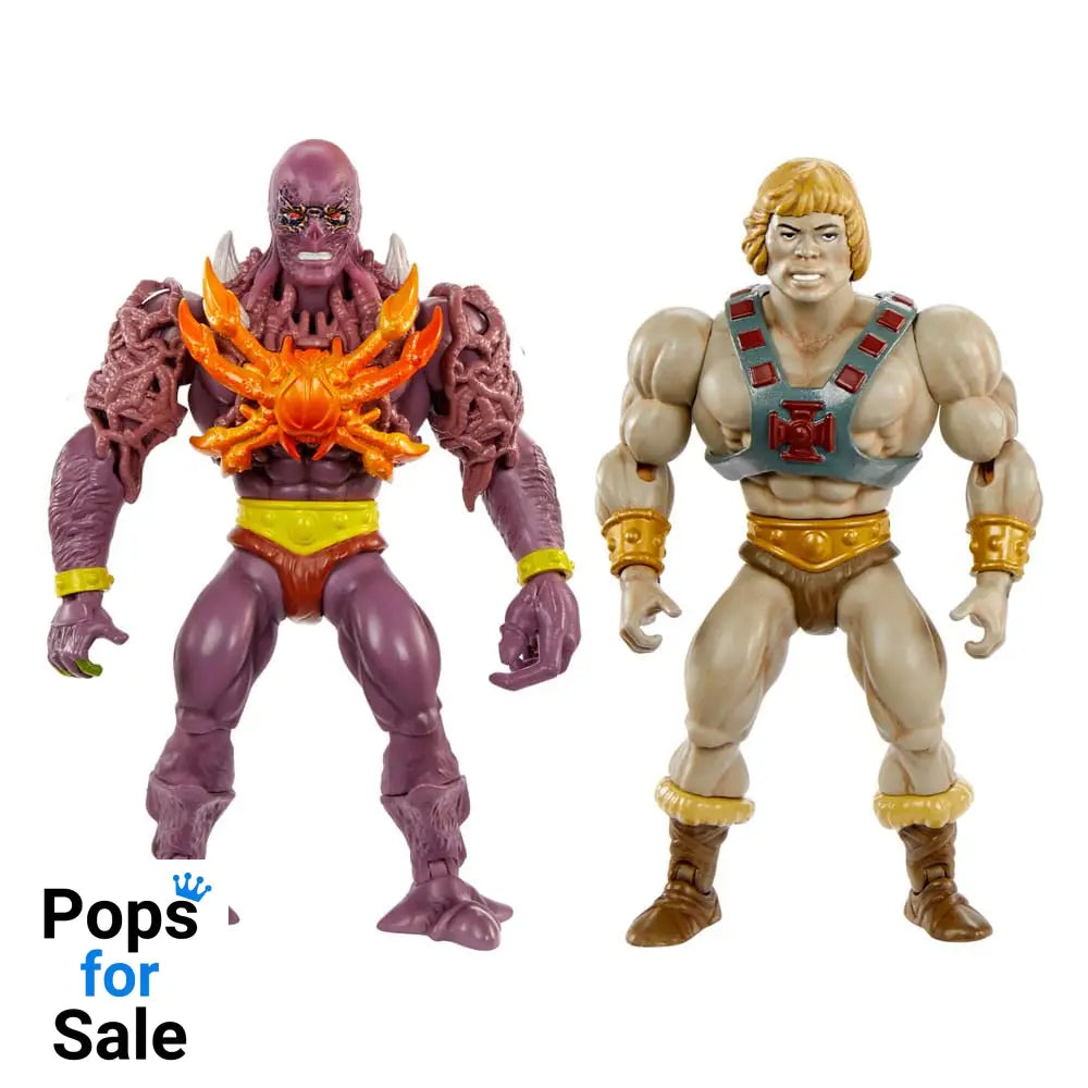 Masters of the Universe x Stranger Things Origins Action Figure 2-Pack He-Man & Vecna 14 cm
