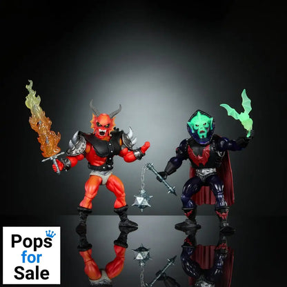 Masters of the Universe x Stranger Things Origins Action Figure 2-Pack Hordak & Hellfire-Man 14 cm