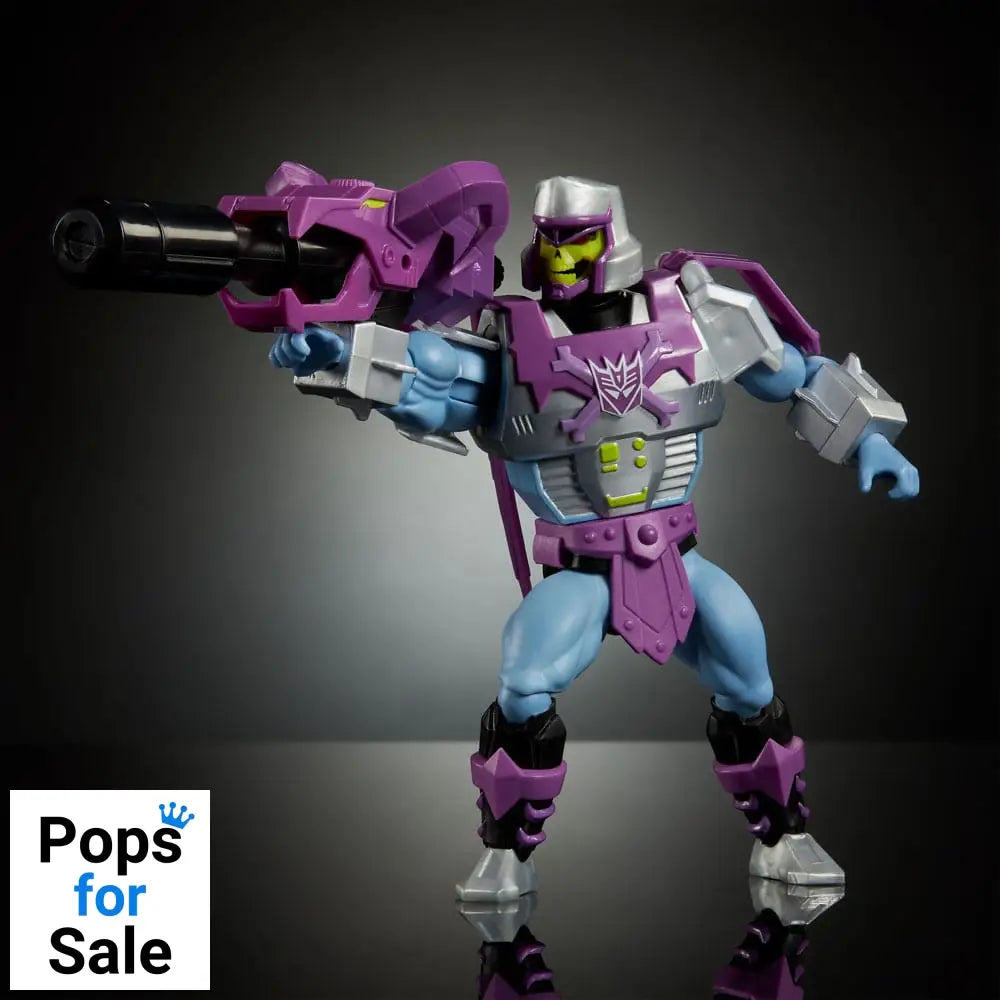 Masters of the Universe x Transformers Action Figure Megatron Armor Skeletor heo European Exclusive 14 cm