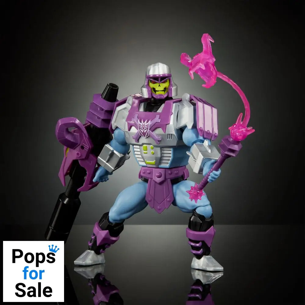 Masters of the Universe x Transformers Action Figure Megatron Armor Skeletor heo European Exclusive 14 cm