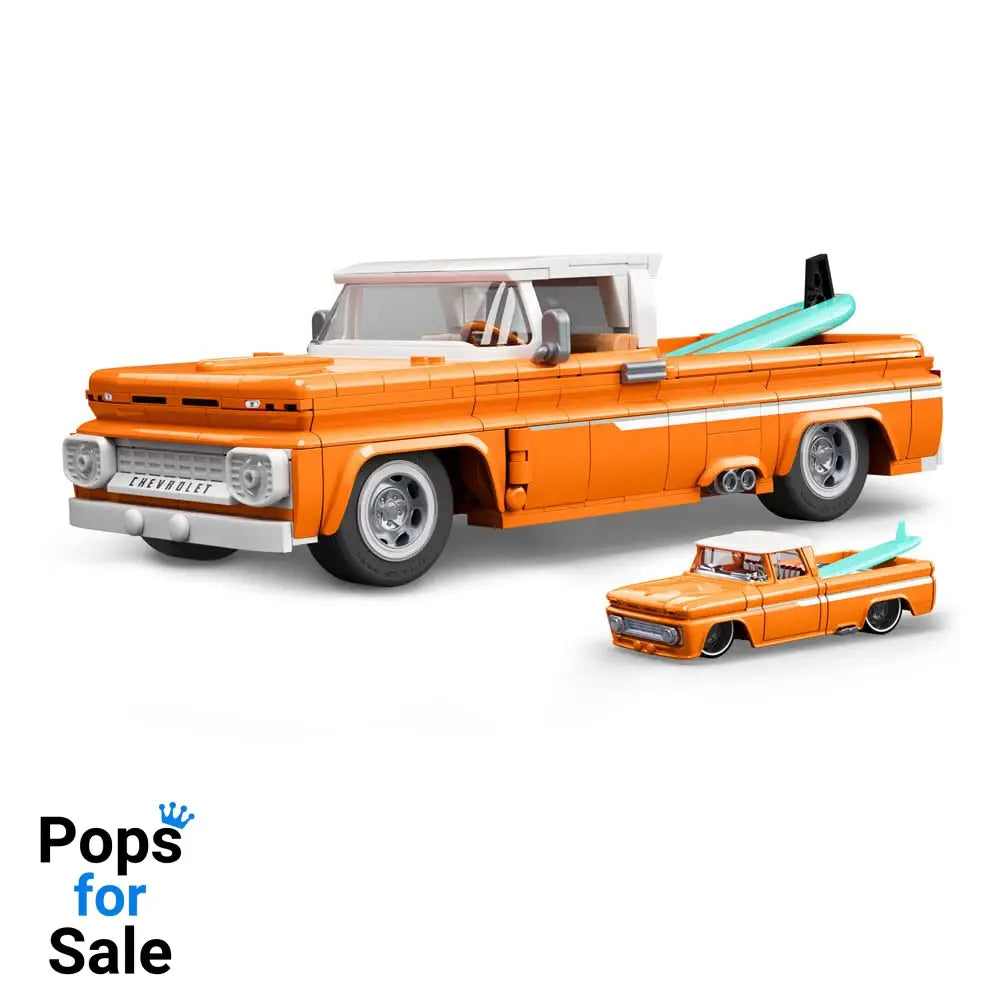 Mattel Brick Shop Hot Wheels Elite Series Building Set 1/16 Custom '62 Chevy Pickup