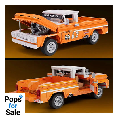 Mattel Brick Shop Hot Wheels Elite Series Building Set 1/16 Custom '62 Chevy Pickup