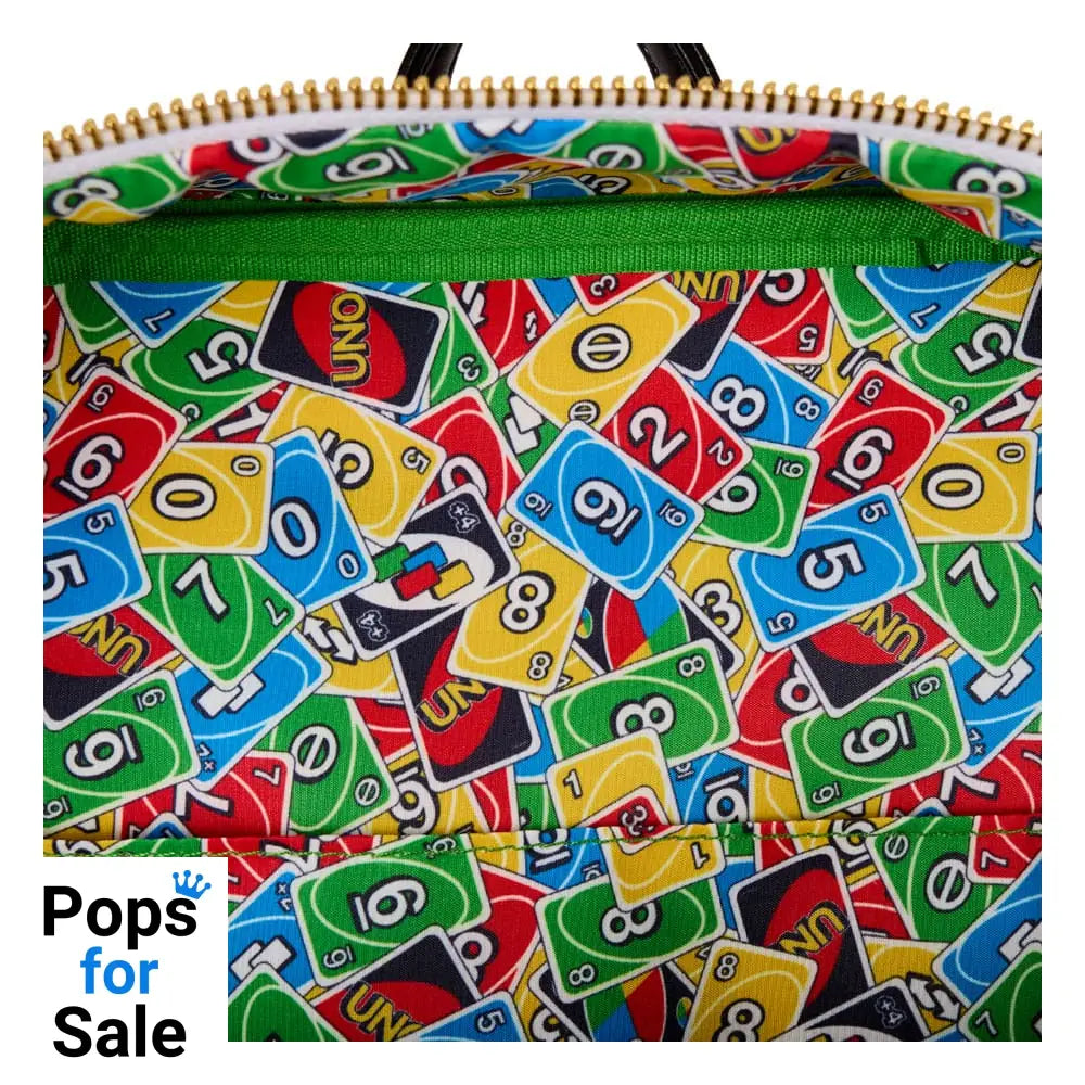 Mattel Classic by Loungefly Mini Backpack UNO Reverse Card