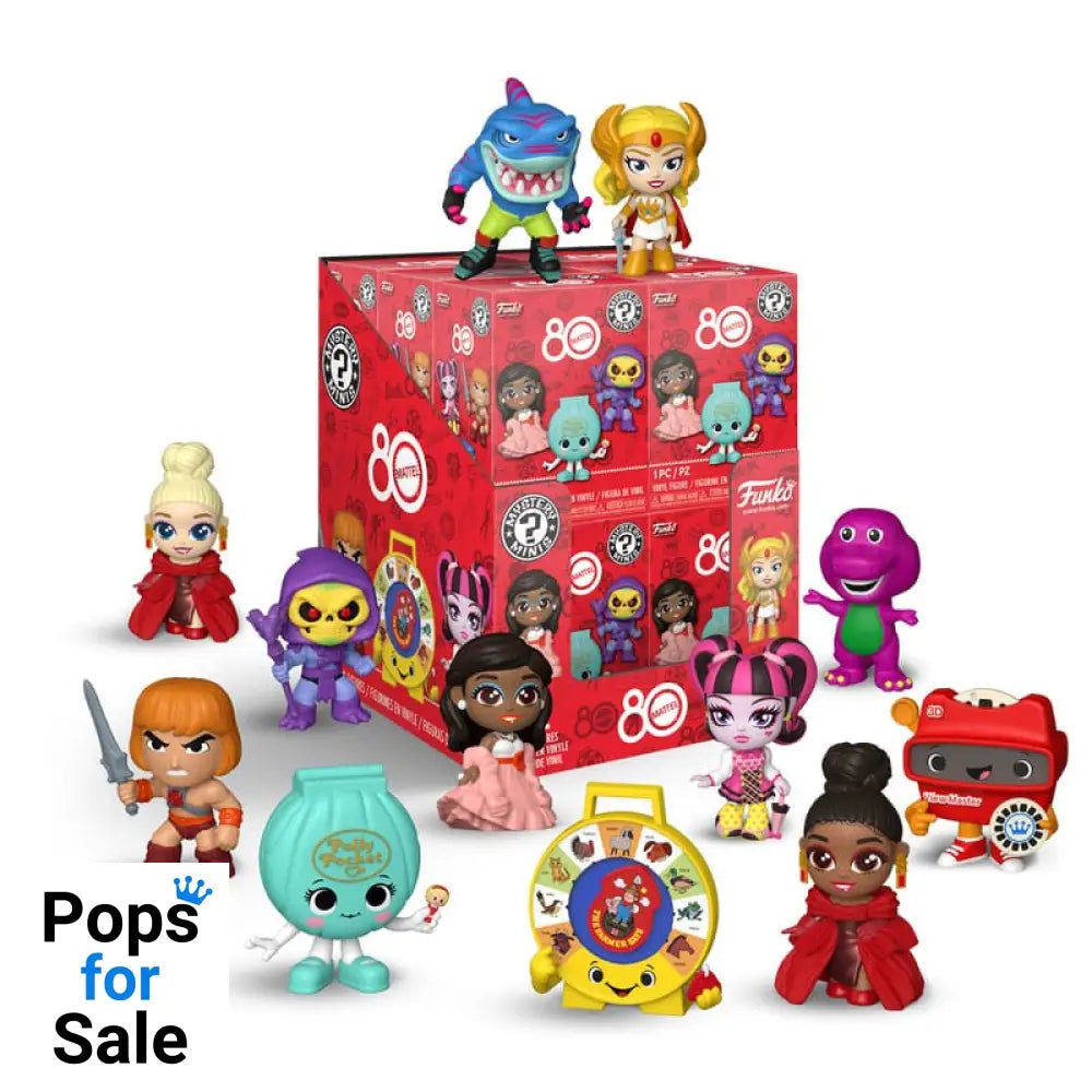 Mattel Retro Toys Mystery Minis Vinyl Mini Figures 6 cm Display (12) Mini-figures