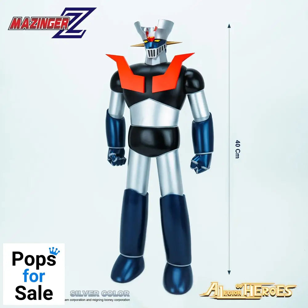 Mazinger Z Legion of Heroes Vinyl Figure Mazinger Z Silver Color 40 cm