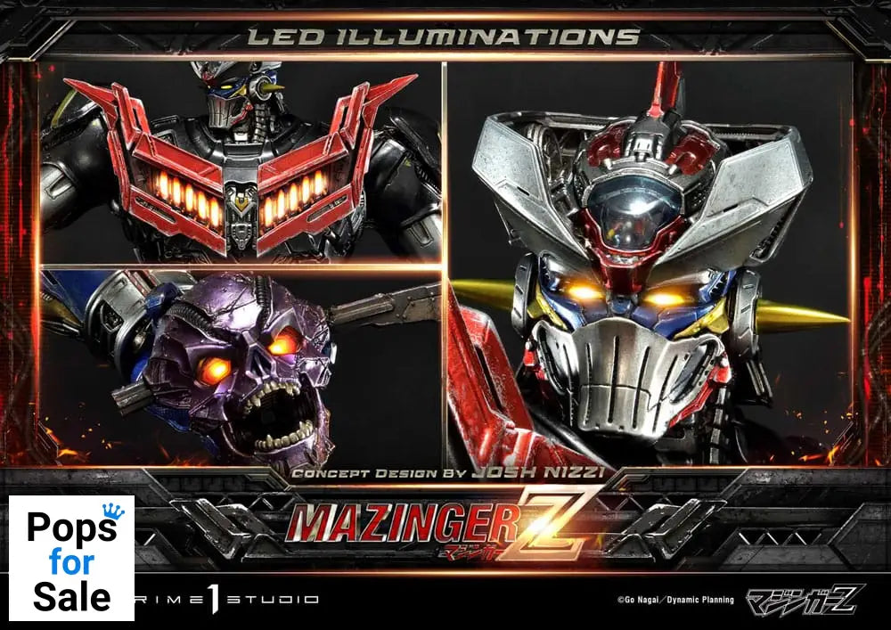Mazinger Z Ultimate Diorama Masterline Statue Concept Design by Josh Nizzi 69 cm