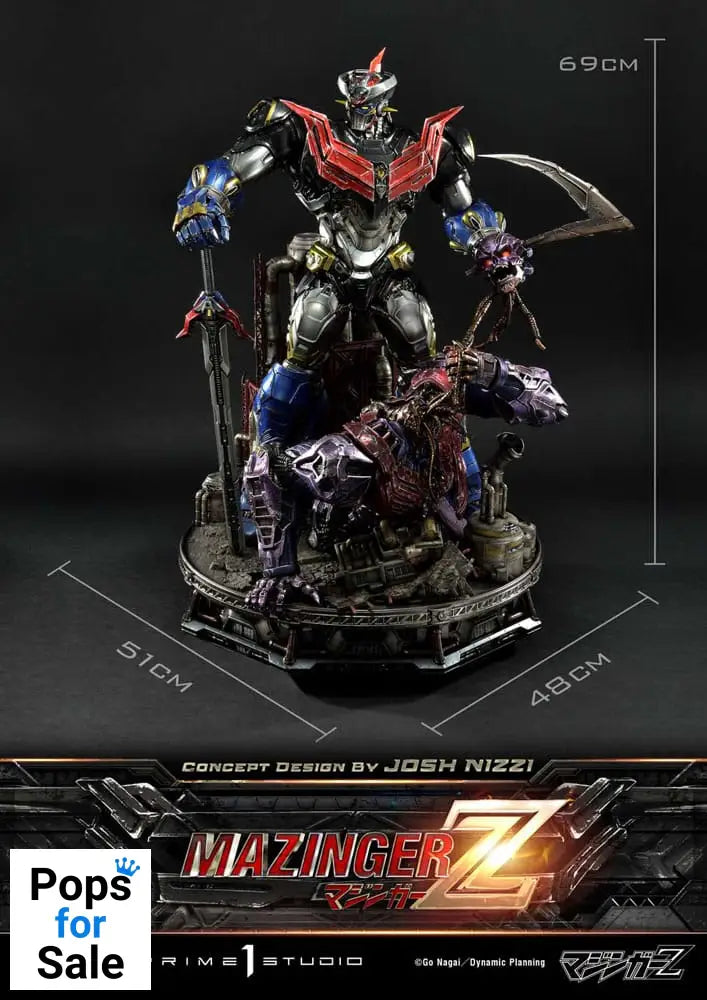 Mazinger Z Ultimate Diorama Masterline Statue Concept Design by Josh Nizzi 69 cm