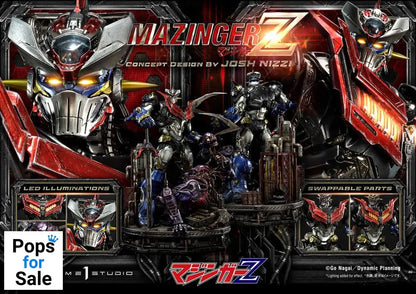 Mazinger Z Ultimate Diorama Masterline Statue Concept Design by Josh Nizzi 69 cm