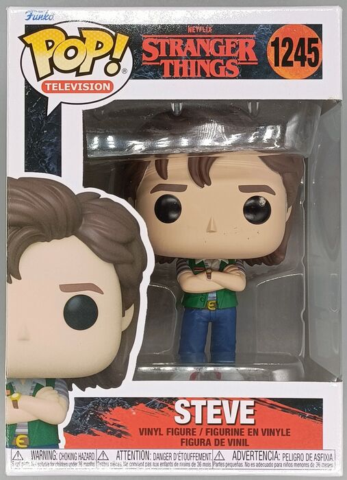 1245 Steve - Stranger Things Box Damaged Funko POP