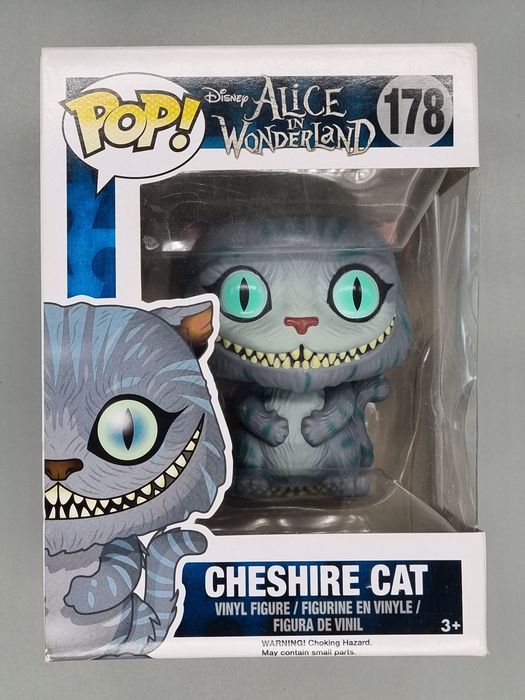 178 Cheshire Cat - Disney Alice in Wonderland Funko POP - Box Damaged