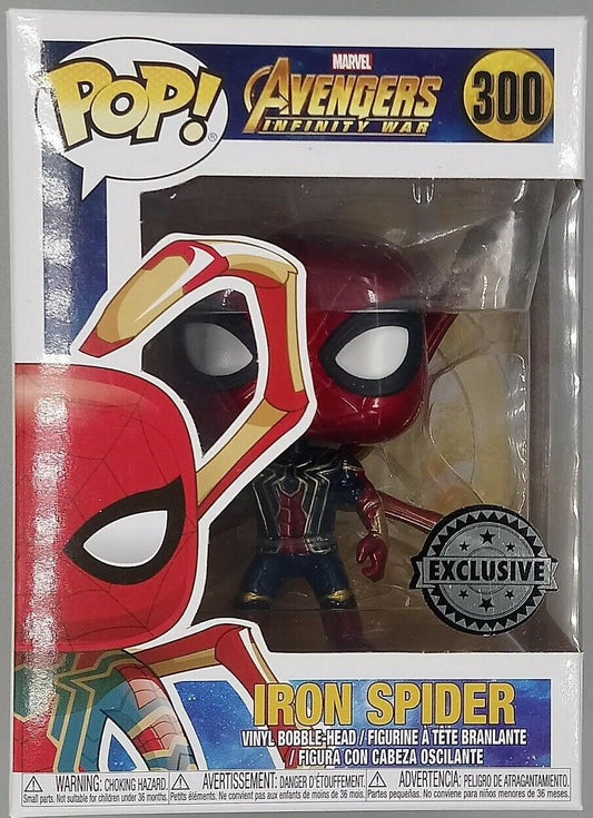 #300 Iron Spider (w/ Legs) Marvel Avengers: Infinity War Funko POP
