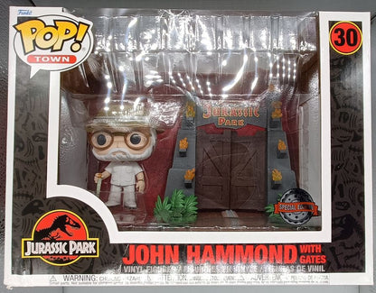 30 John Hammond (with Gates) - Town Jurassic Park Funko POP - Box Damaged