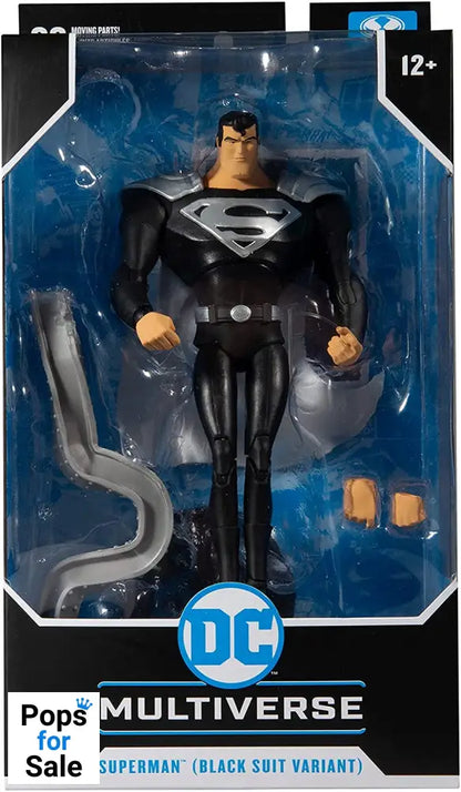 McFarlane-DC-Multiverse Superman Black Suit (Superman Animat Other Figures