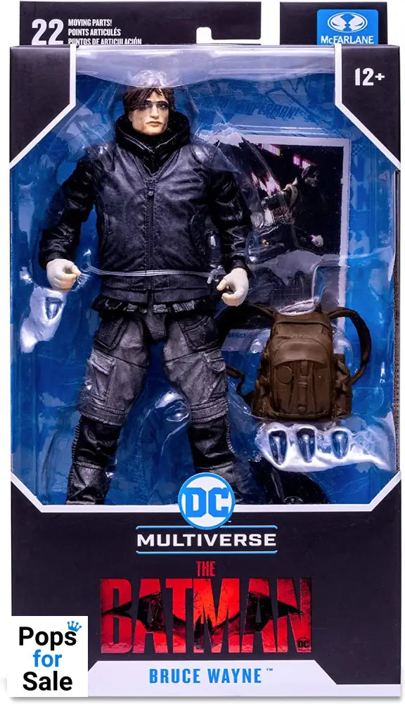 McFarlane-DC The Batman Bruce Wayne (Drifter / Unmasked) 7in Figures