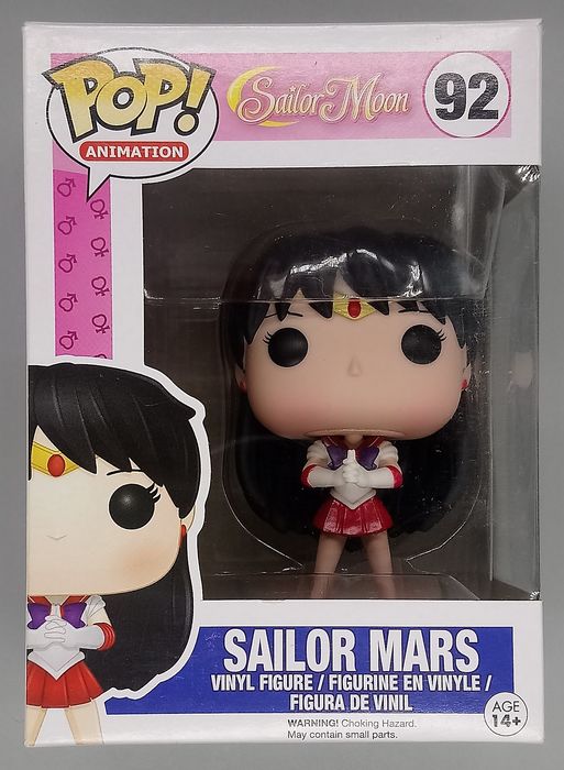 92 Sailor Mars - Sailor Moon - Box Damaged Funko POP