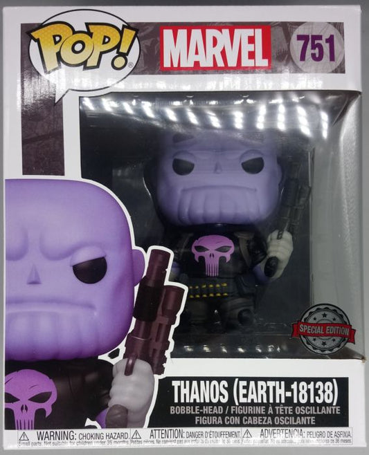 #751 Thanos (Earth-18138) - 6 Inch - Marvel - Box Damaged Funko POP