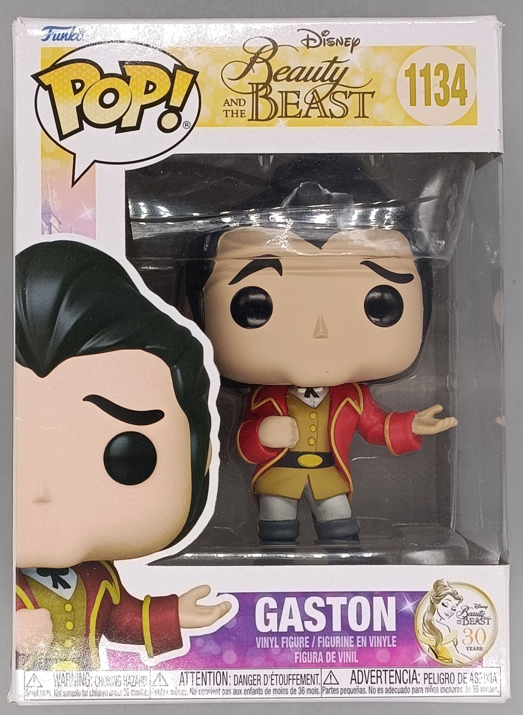 1134 Gaston (Formal) - Disney Beauty & Beast - Funko POP - Box Damaged