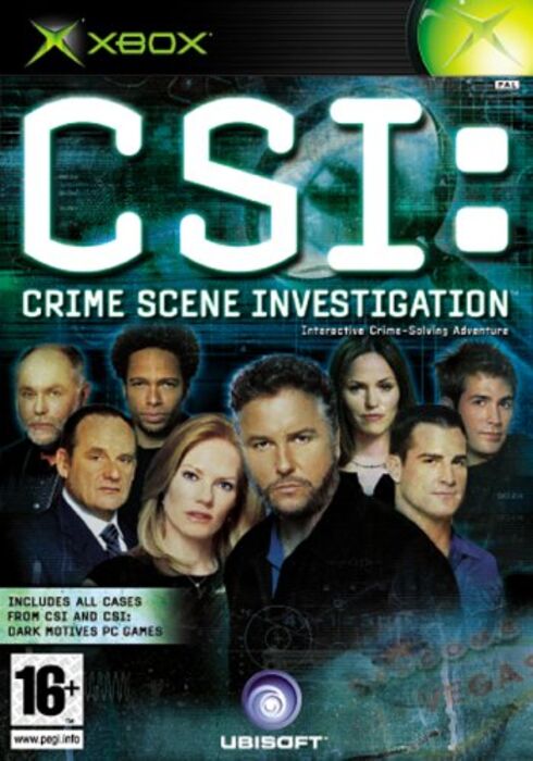Crime Scene Investigation for Microsoft Original Xbox