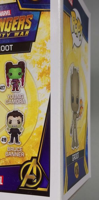 #416 Groot (Stormbreaker) Marvel Avengers Infinity Box Damaged Funko POP