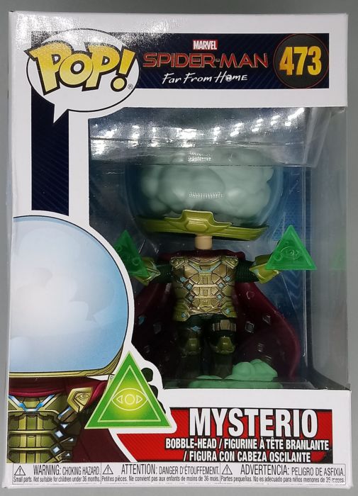 473 Mysterio - Marvel Spiderman Far from Home Box Damaged Funko POP