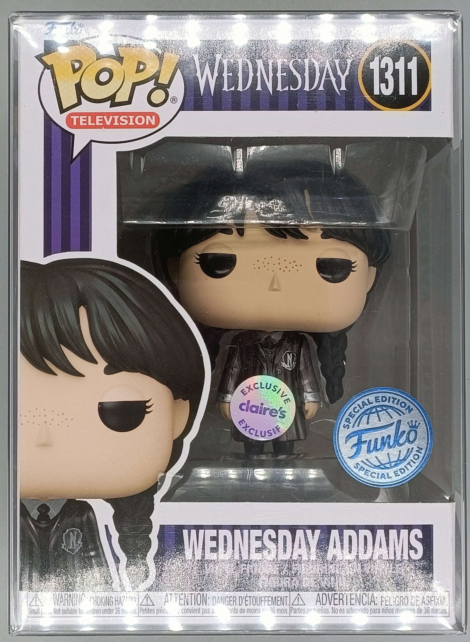 #1311 Wednesday Addams Metallic Television Wednesday Funko POP