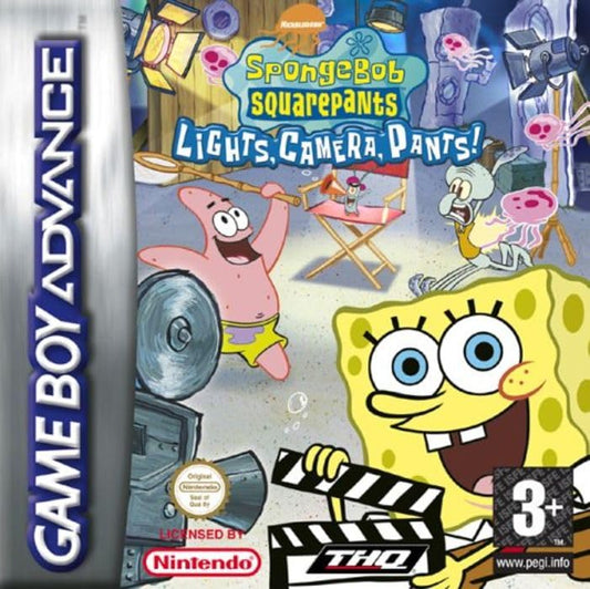 Spongebob Squarepants Lights, Camera, PANTS! for Nintendo GameBoy Advance