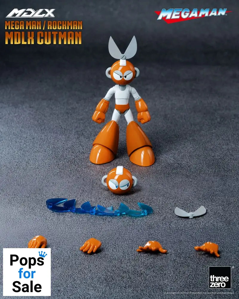Mega Man MDLX Action Figure Rockman / Mega Man Cutman 12 cm