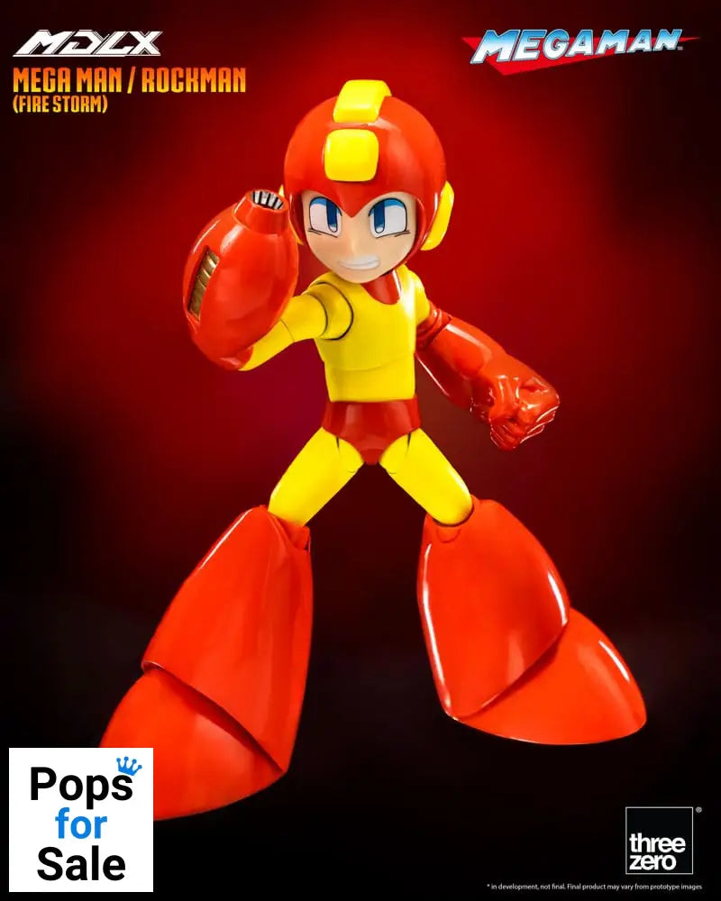 Mega Man MDLX Action Figure Mega Man / Rockman (Fire Storm) 10 cm