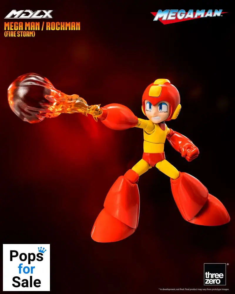 Mega Man MDLX Action Figure Mega Man / Rockman (Fire Storm) 10 cm