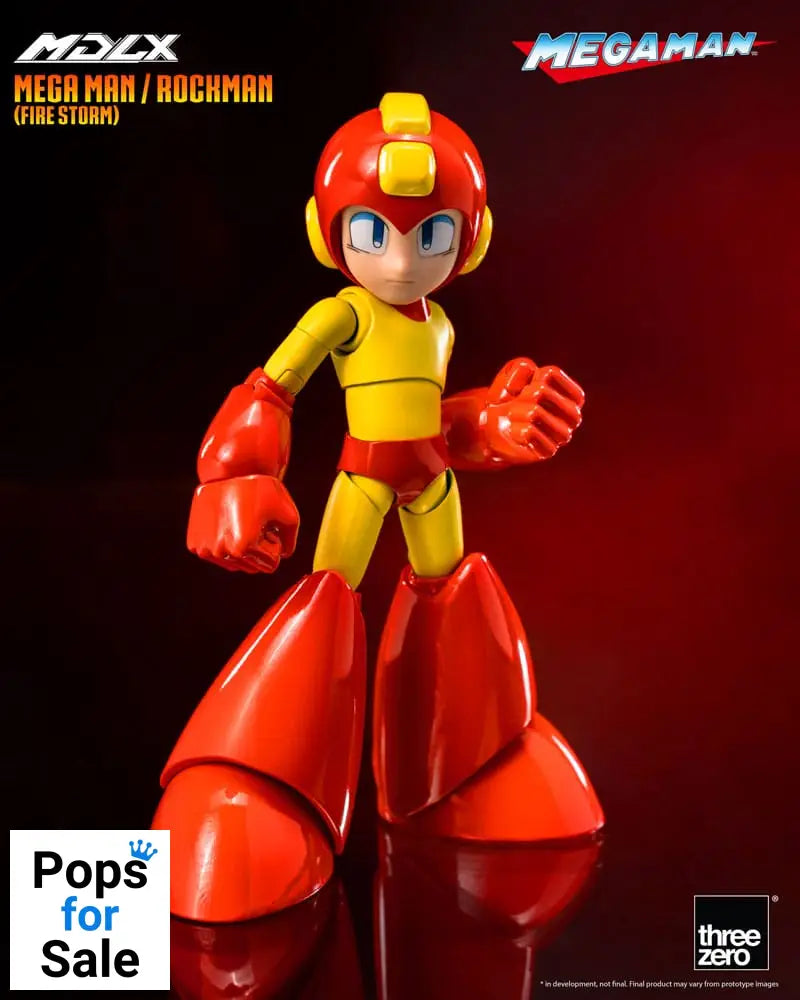Mega Man MDLX Action Figure Mega Man / Rockman (Fire Storm) 10 cm Action figures