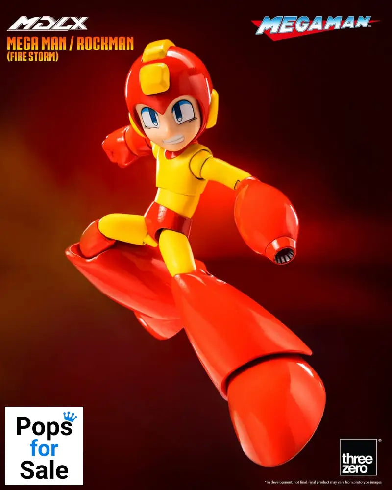 Mega Man MDLX Action Figure Mega Man / Rockman (Fire Storm) 10 cm