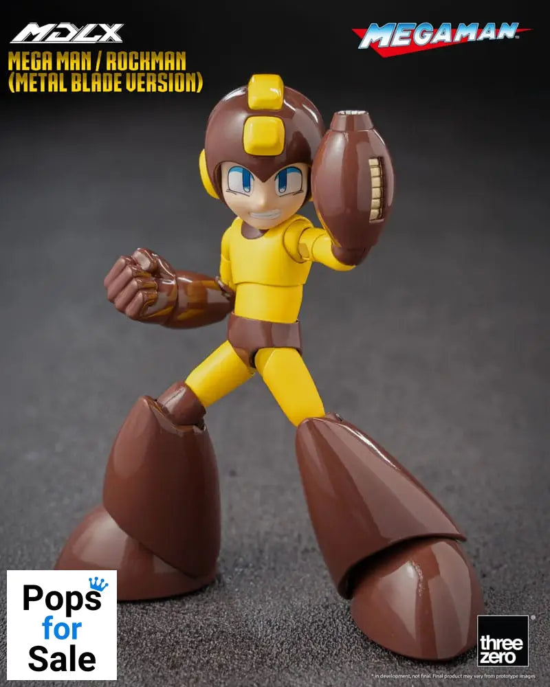 Mega Man MDLX Action Figure Mega Man / Rockman (Metal Blade Version) 10 cm
