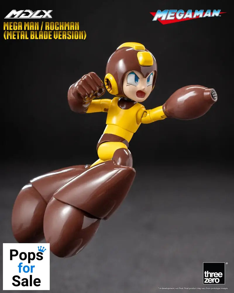 Mega Man MDLX Action Figure Mega Man / Rockman (Metal Blade Version) 10 cm