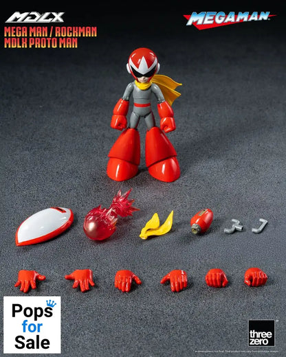 Mega Man MDLX Action Figure Rockman / Mega Man Proto Man 10 cm