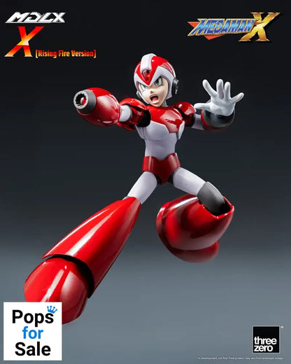 Mega Man MDLX Action Figure Rockman X / Mega Man X (Rising Fire Version) 12 cm