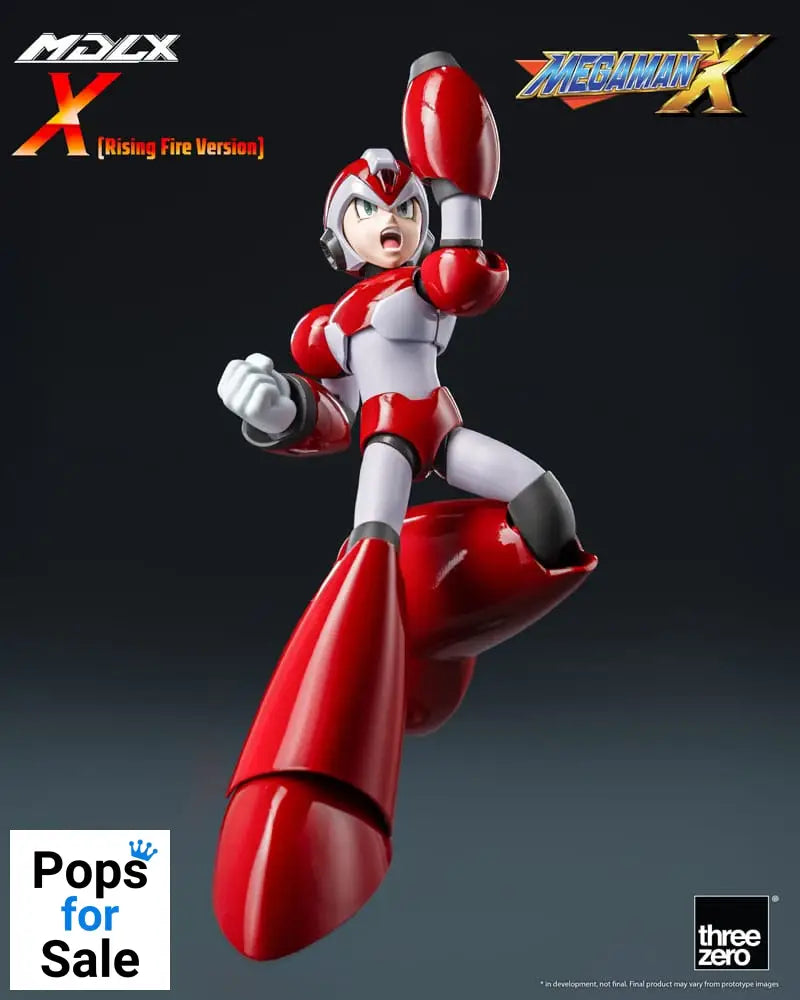 Mega Man MDLX Action Figure Rockman X / Mega Man X (Rising Fire Version) 12 cm