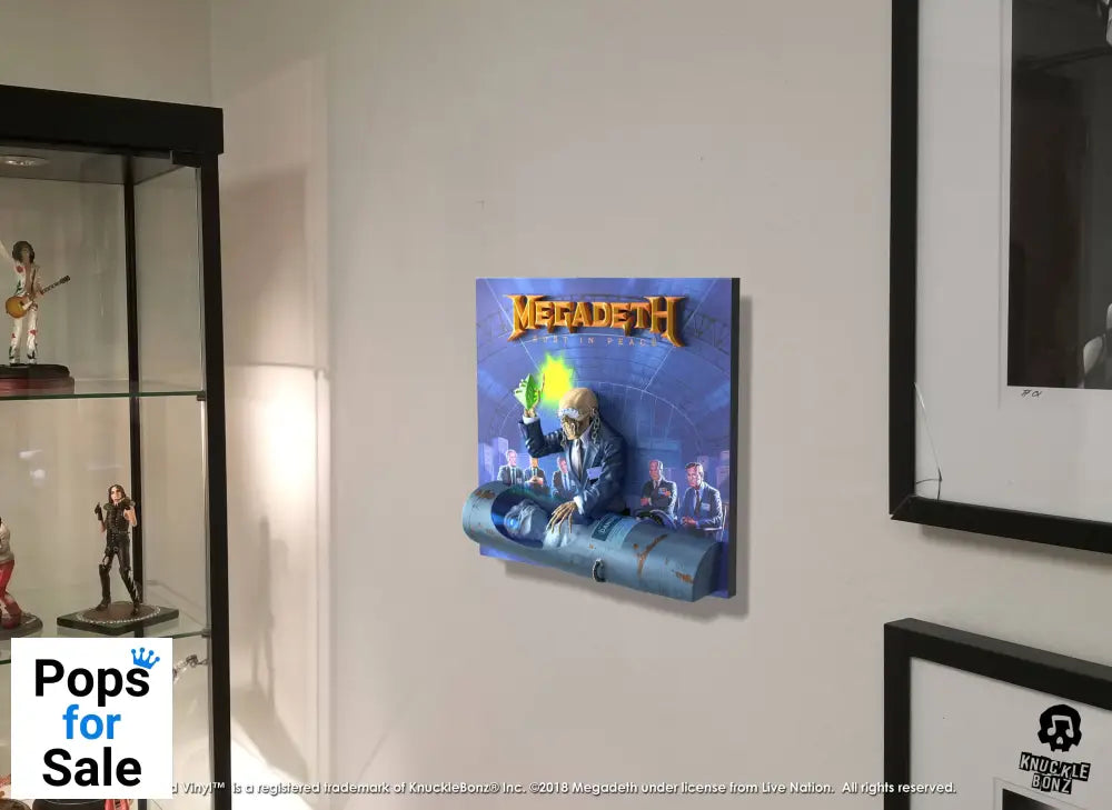 Megadeth 3D Vinyl Statue Rust In Peace 30 cm