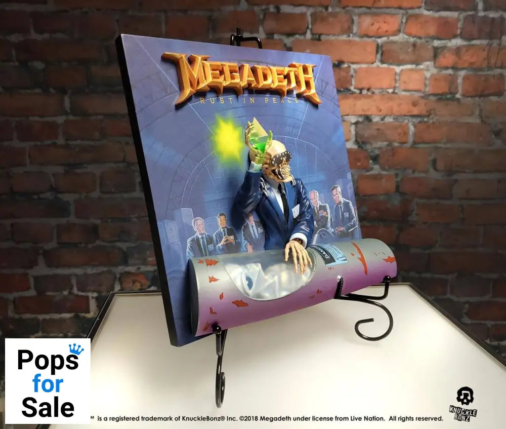 Megadeth 3D Vinyl Statue Rust In Peace 30 cm