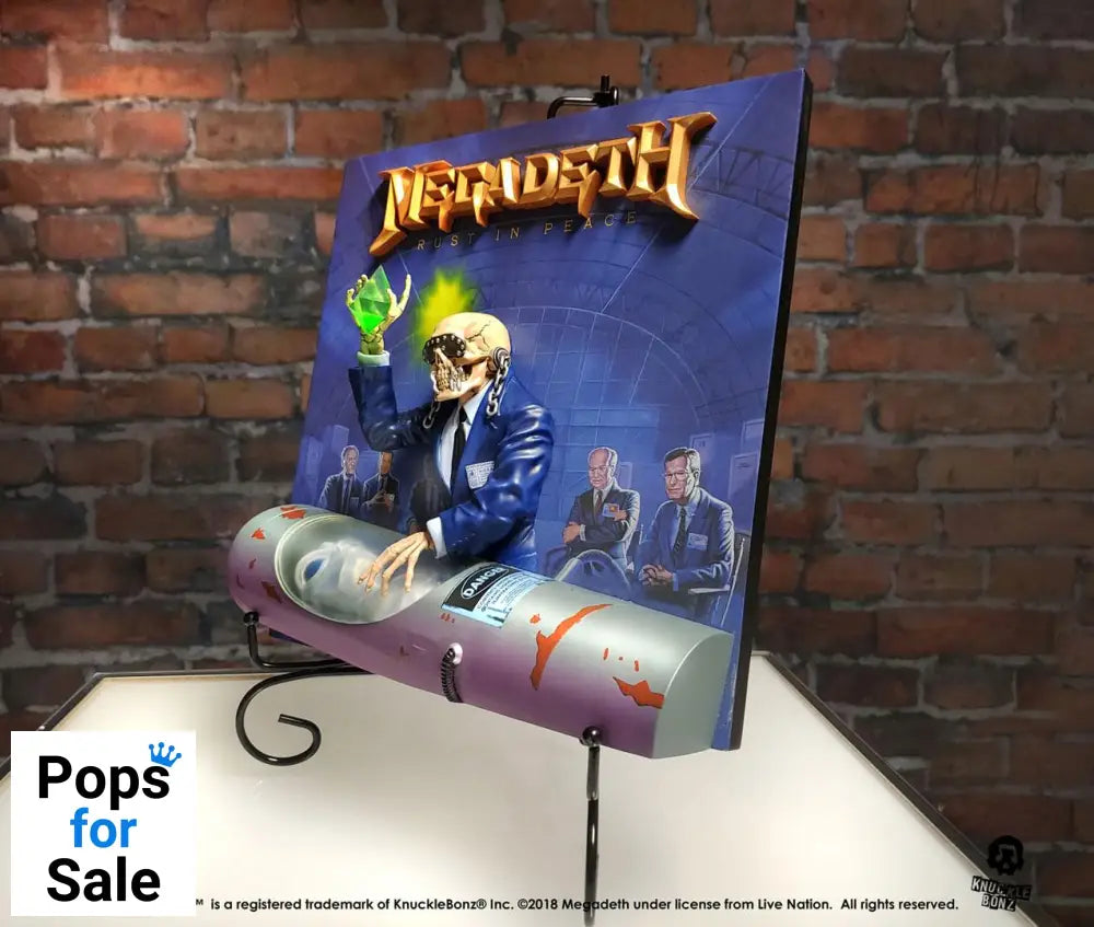 Megadeth 3D Vinyl Statue Rust In Peace 30 cm Statues
