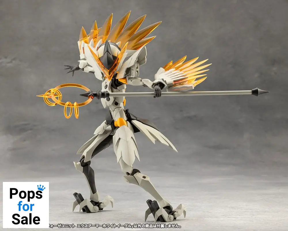 Megalomaria Unlimited Universe Model Kit Accesoory Set Metamorphose Unit Exarmor White Eagle