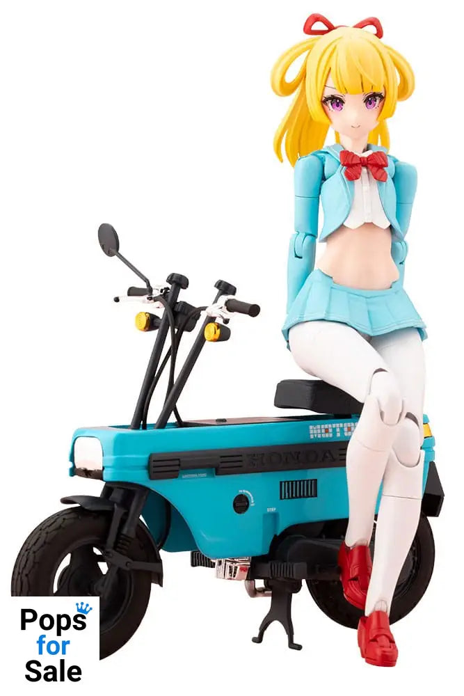 Megami Device Buster Doll Series Plastic Model Kit 1/1 Knight Alice with Honda AB12 Motocompo 15 cm Model kits