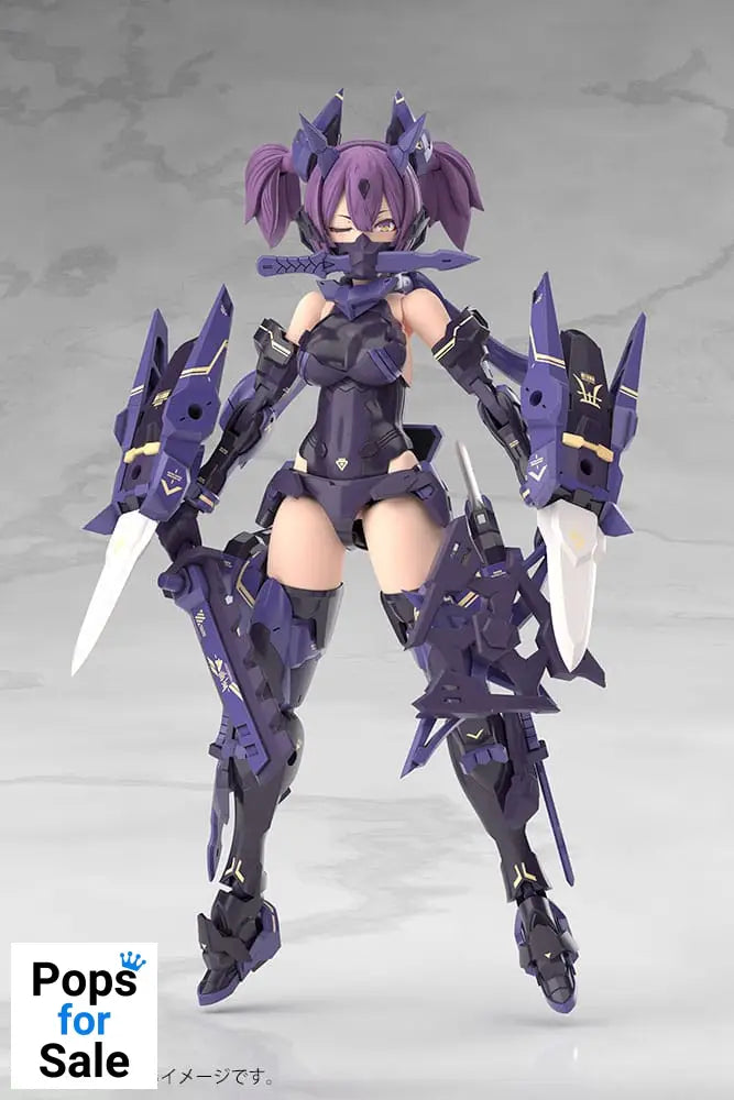 Megami Device Plastic Model Kit 1/1 Asra Ninja Kaname Shadow Edition Full Package 14 cm