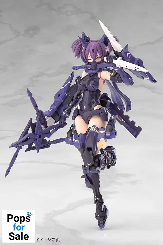 Megami Device Plastic Model Kit 1/1 Asra Ninja Kaname Shadow Edition Full Package 14 cm