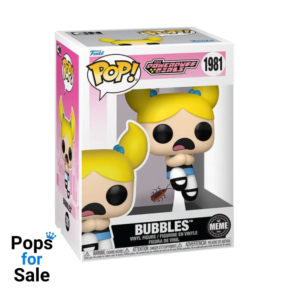 Meme POP! Animation Vinyl Figure Bubbles 9 cm