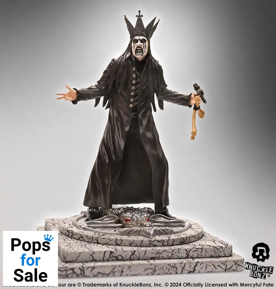 Mercyful Fate Rock Iconz Statue King Diamond III (Black Version) 22 cm